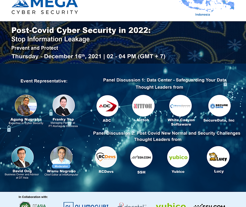 Post-Covid Cyber Security In 2022 Events, Jakarta – Indonesia